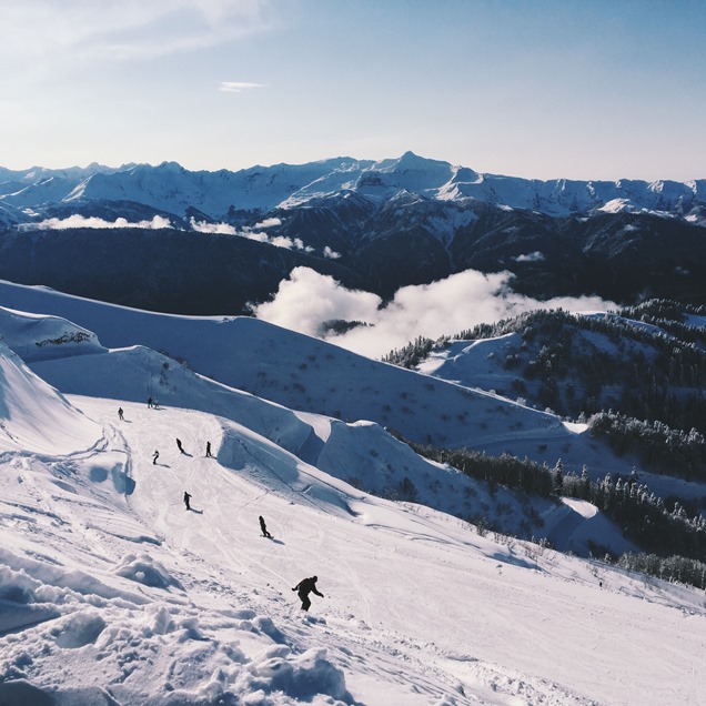 Обзор горнолыжных курортов: Красная Поляна, Приэльбрусье, Гудаури